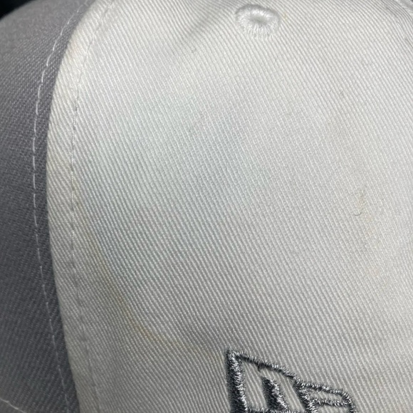 ☀️ New Era LA Galaxy 9Fifty Snap Back Hat Gray/White OSFA MLS Soccer - Picture 9 of 9